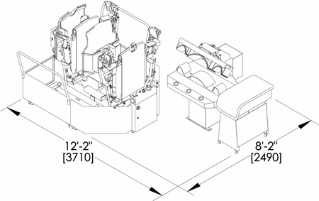Unipress AP2 Rough In Drawing